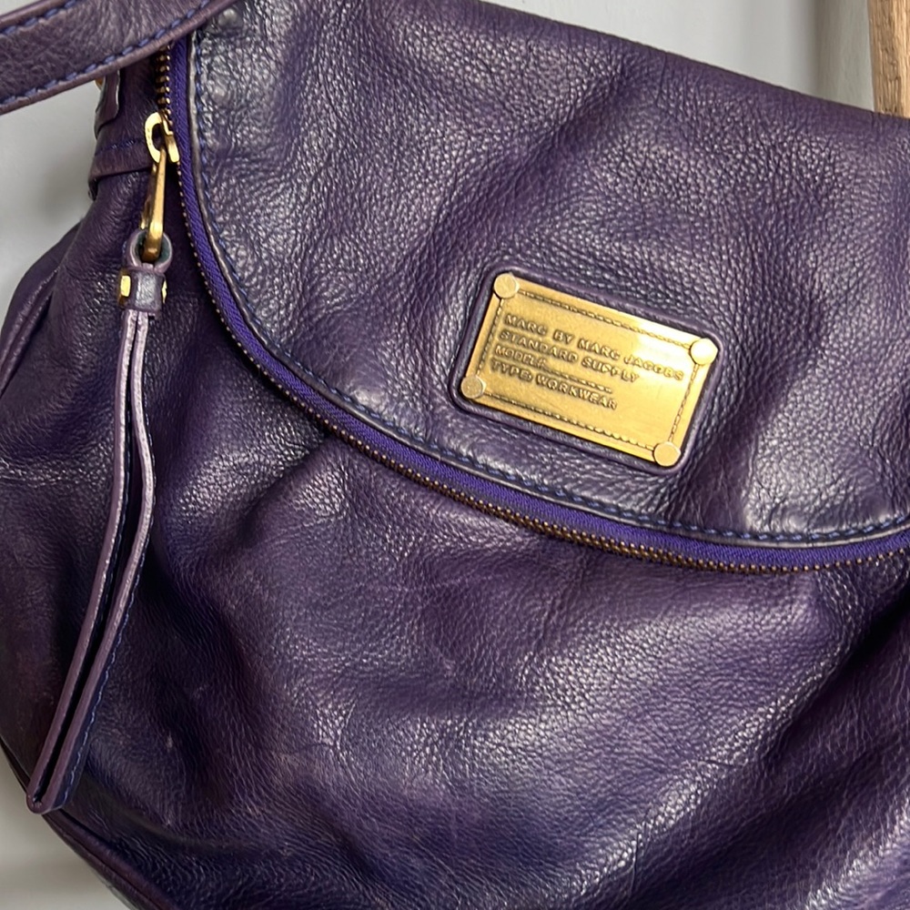 Marc by Marc Jacobs Leather Purse in Indigo